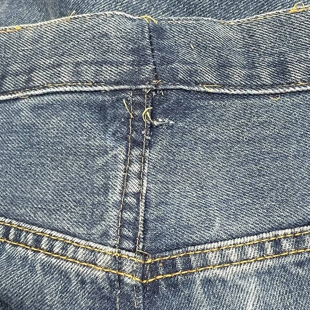 Levis‎ 550 Relaxed Fit Taper 43x32 Medium Wash Denim Blue Jeans Zip *Read